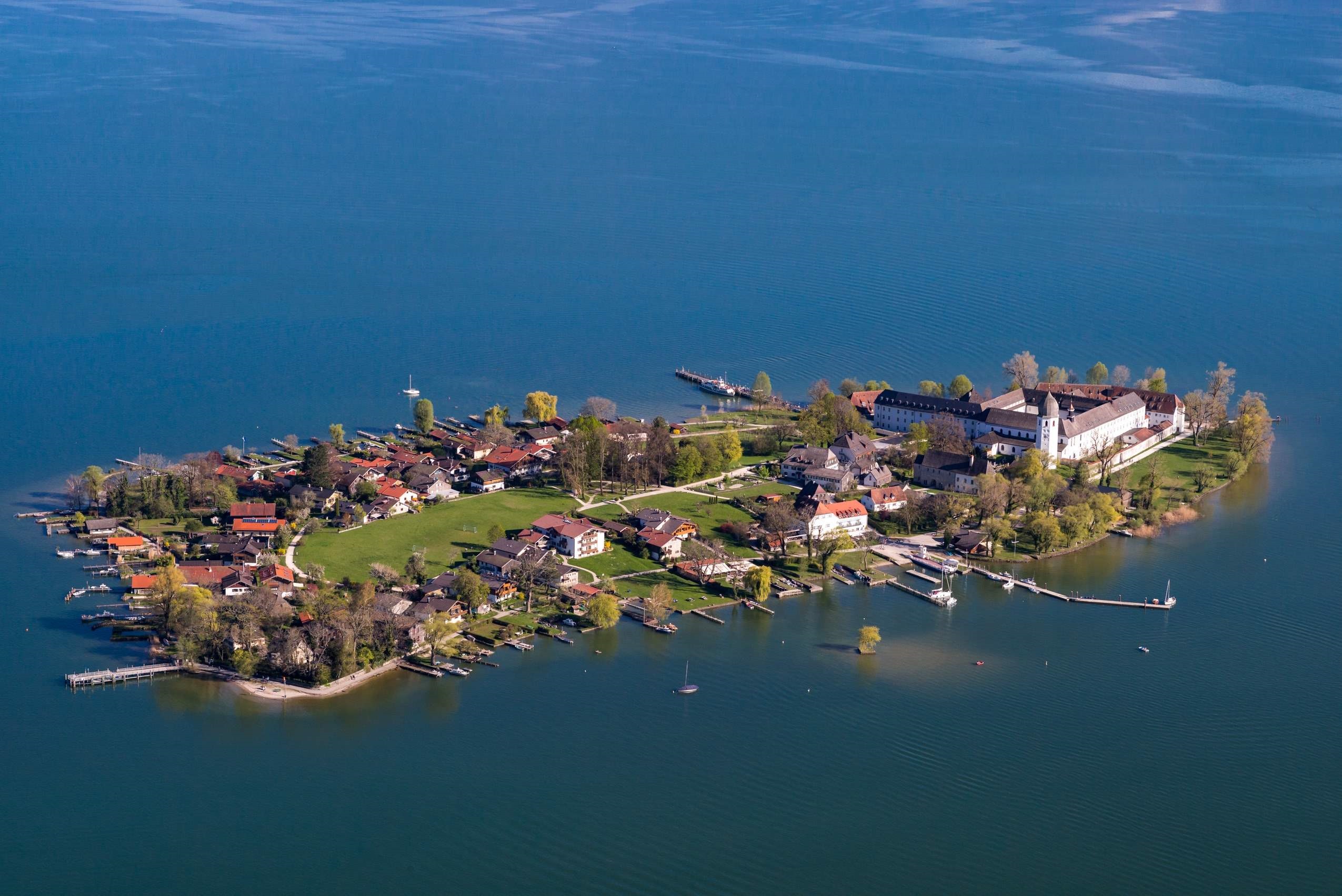 Luftaufnahme Frauenchiemsee_Rainer_Nitzsche_Insel Retreat Resilienz Fit für die Zukunft